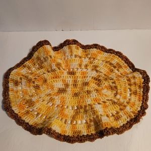 Vintage Handmade Knitted / Crouched Dolie Circa 60s-70s